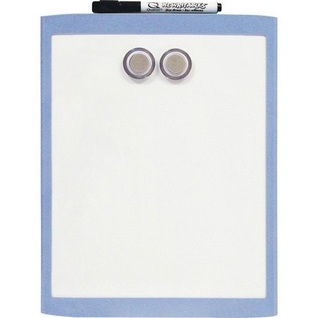 QUARTET Whiteboard, Magnetic, 8-1/2"x11", Assorted Frame Color QRTMHOW8511